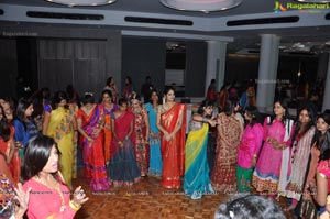 Dandiya Meets Bathukamma Theme Ladies Gettogether