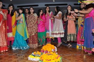 Dandiya Meets Bathukamma Theme Ladies Gettogether