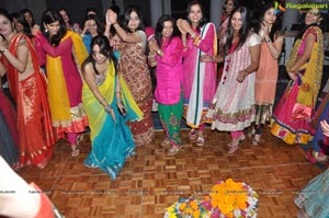 Dandiya Meets Bathukamma Theme Ladies Gettogether