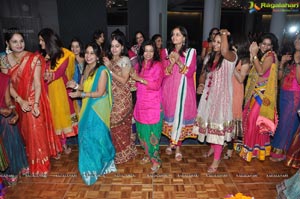 Dandiya Meets Bathukamma Theme Ladies Gettogether