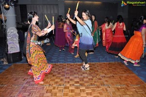 Dandiya Meets Bathukamma Theme Ladies Gettogether