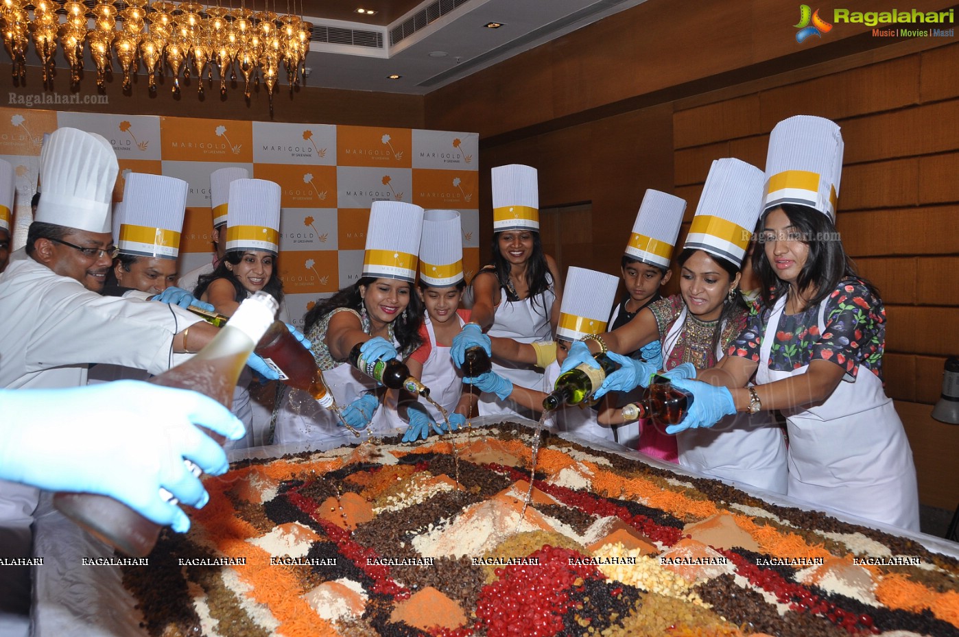 Cake Mixing Ceremony at Marigold by Se La Vie