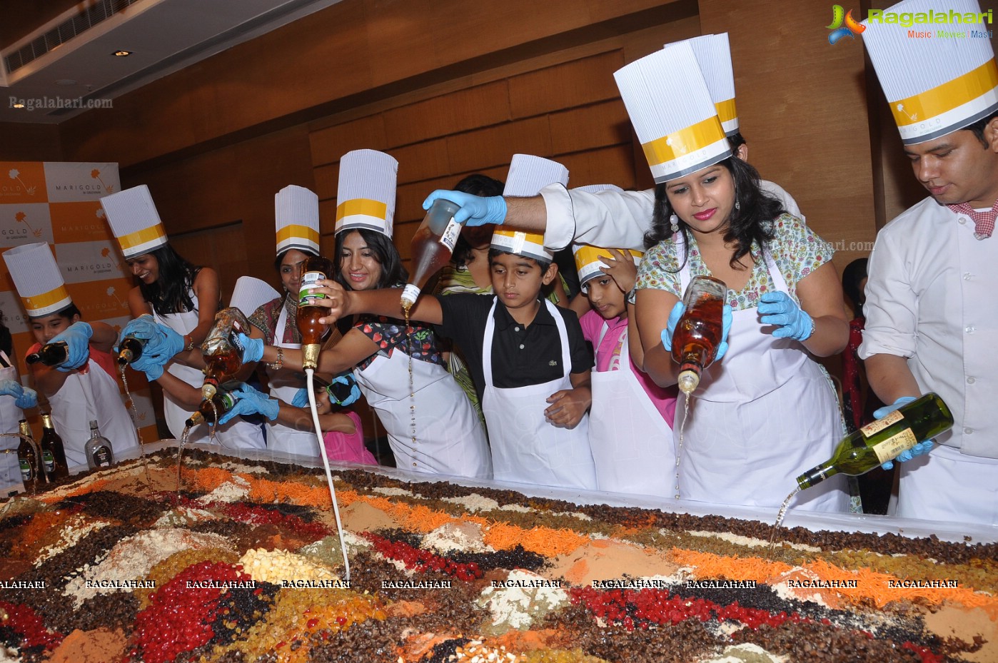 Cake Mixing Ceremony at Marigold by Se La Vie