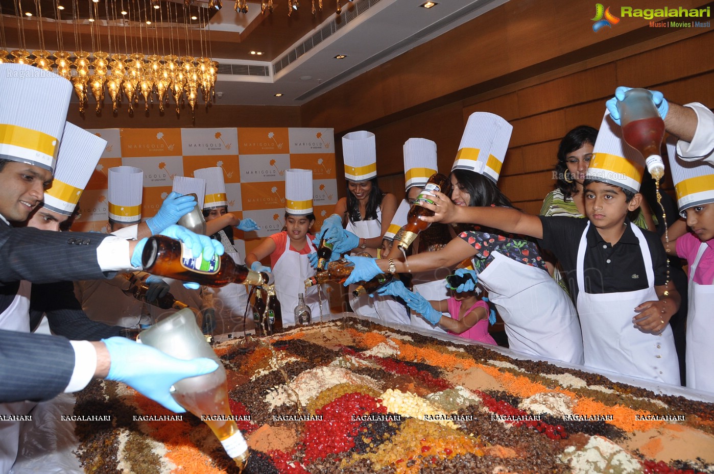 Cake Mixing Ceremony at Marigold by Se La Vie