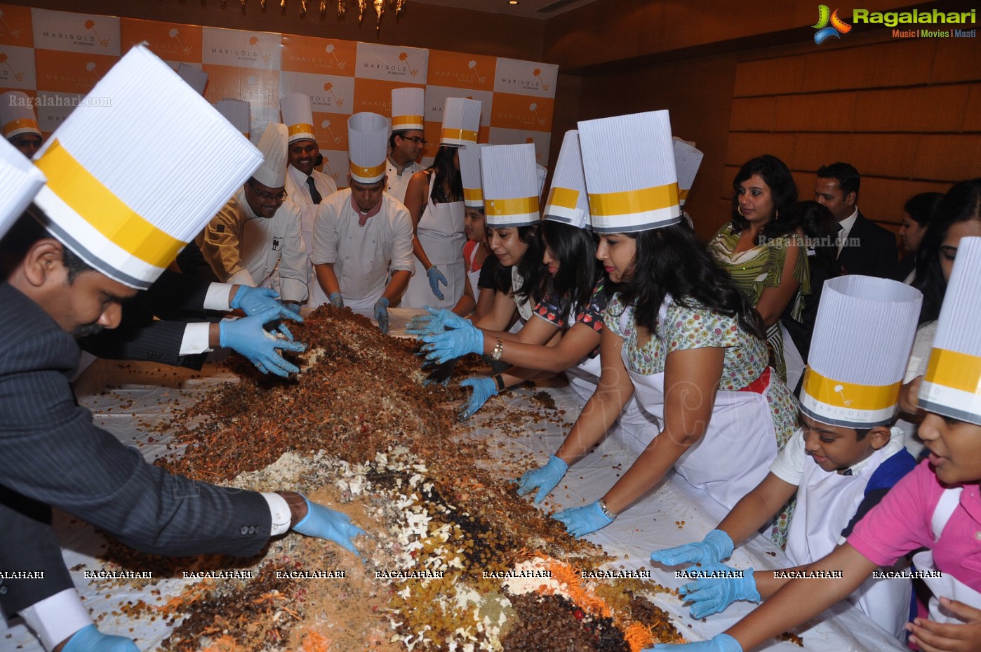 Cake Mixing Ceremony at Marigold by Se La Vie