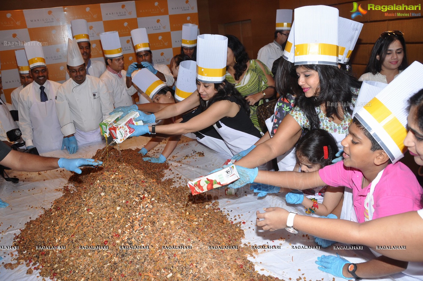 Cake Mixing Ceremony at Marigold by Se La Vie