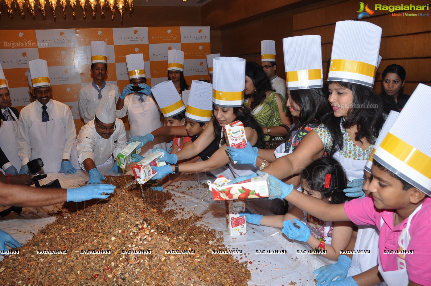 Cake Mixing Ceremony at Marigold by Se La Vie