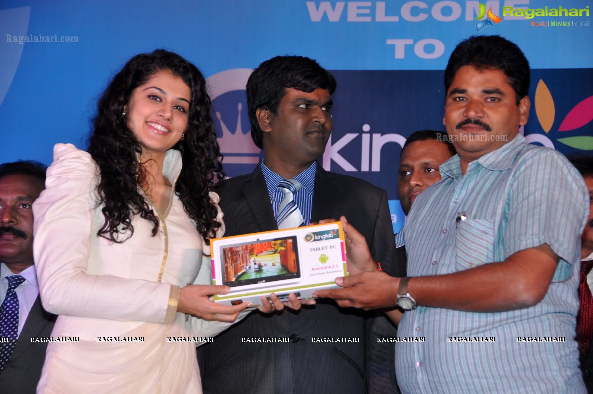 Taapsee launches King Tab