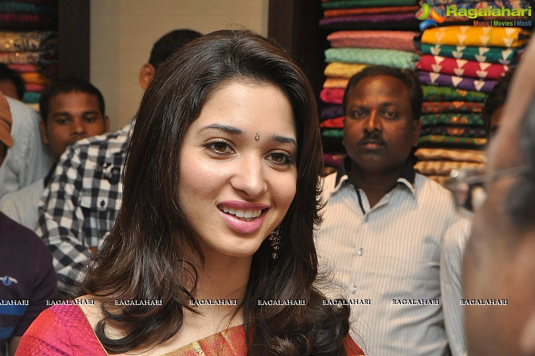 Tamanna Inaugurates Woman's World, Himayatnagar, Hyd