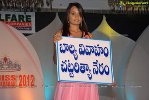 Tollywood Miss Hyderabad 2012 Finals