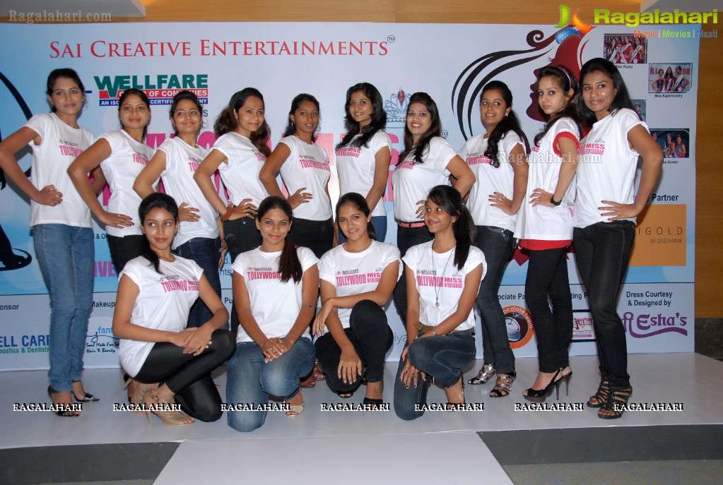 Tollywood Miss Hyderabad 2012 Launch