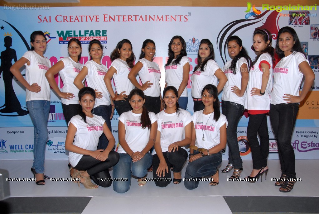 Tollywood Miss Hyderabad 2012 Launch