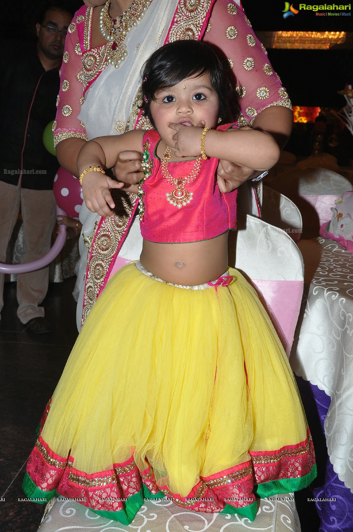 Baby Triaksha Teegala Birthday Party at N Convention, Hyd