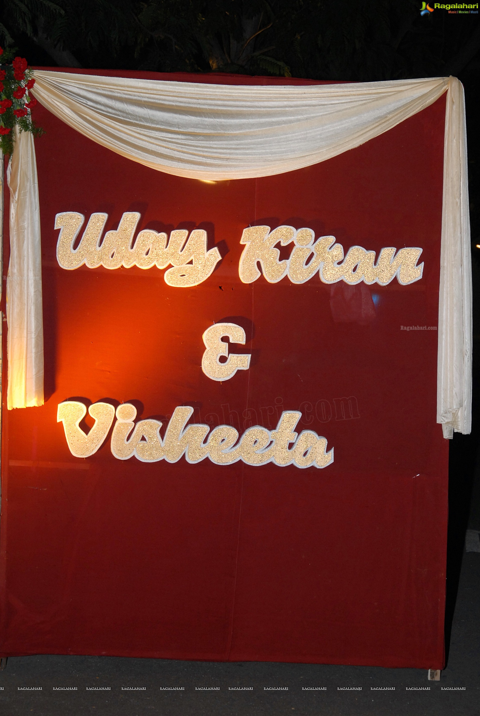 Uday Kiran-Visheeta Wedding Reception