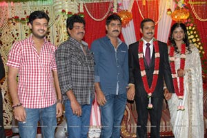 Uday Kiran Visheeta Wedding Reception