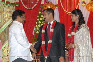 Uday Kiran Visheeta Wedding Reception