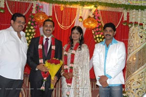 Uday Kiran Visheeta Wedding Reception