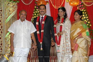 Uday Kiran Visheeta Wedding Reception