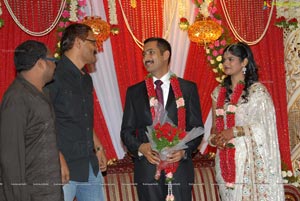 Uday Kiran Visheeta Wedding Reception