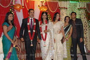 Uday Kiran Visheeta Wedding Reception