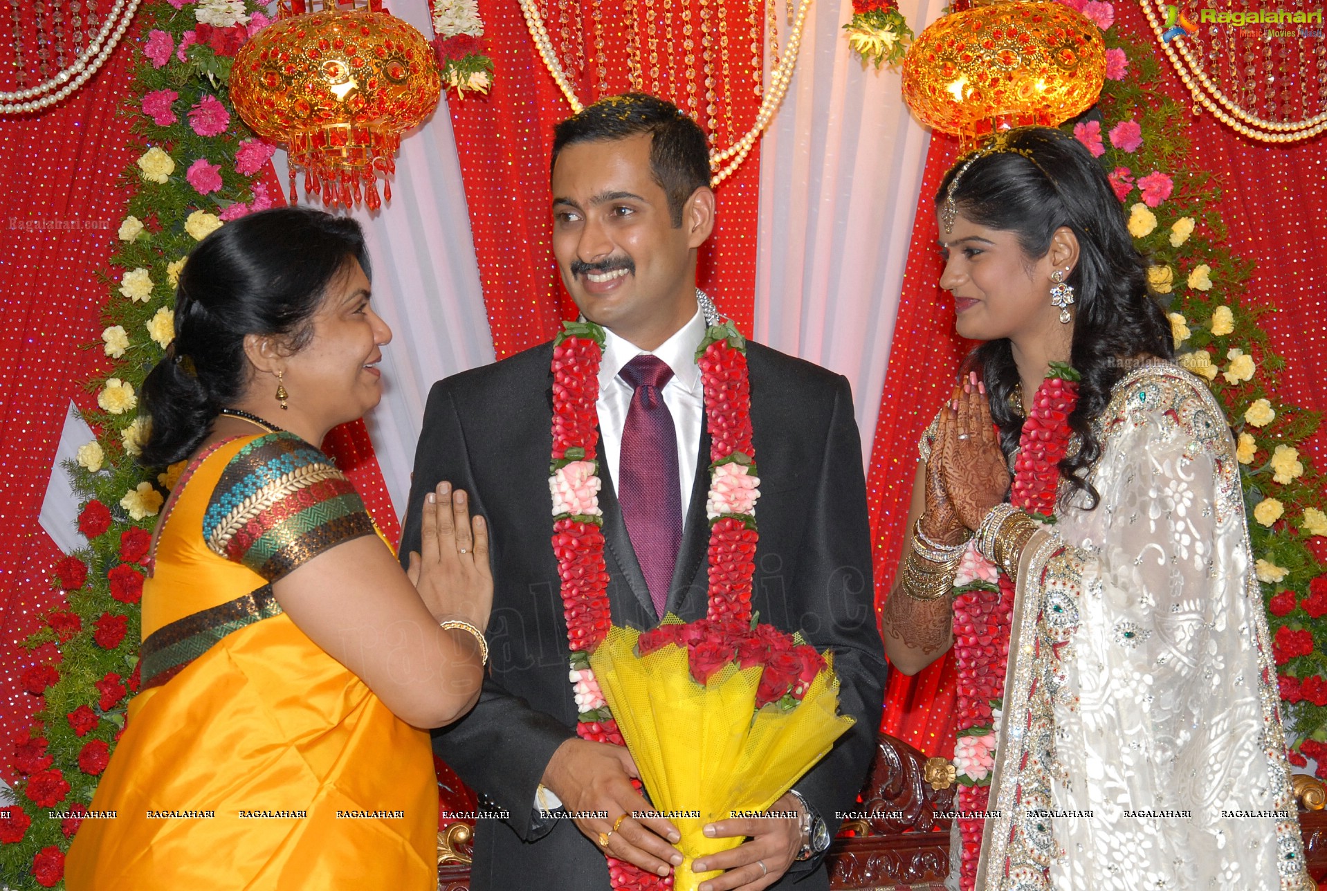 Uday Kiran-Visheeta Wedding Reception