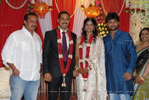 Uday Kiran Visheeta Wedding Reception