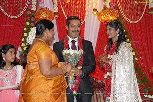 Uday Kiran Visheeta Wedding Reception