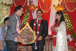 Uday Kiran Visheeta Wedding Reception