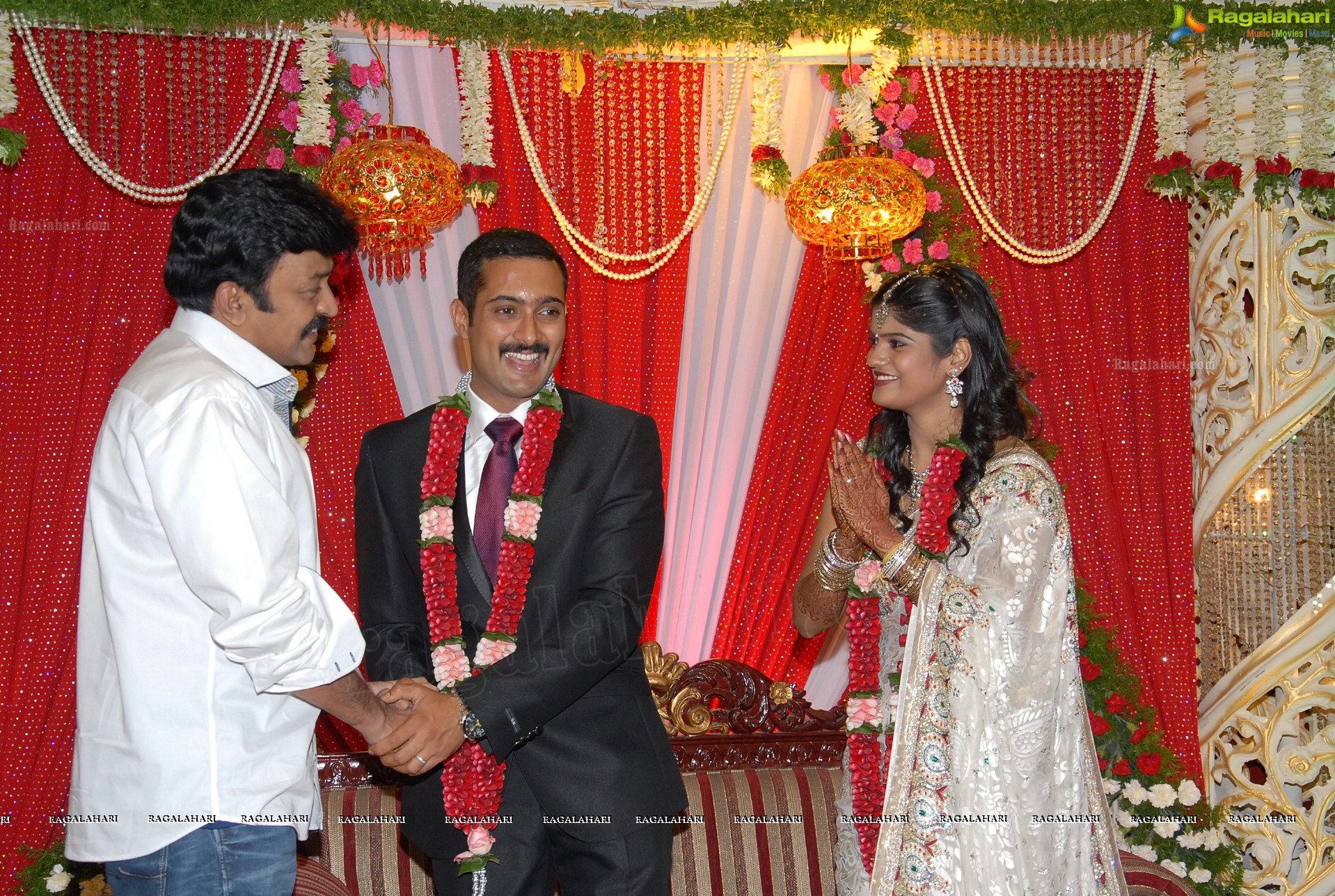 Uday Kiran-Visheeta Wedding Reception