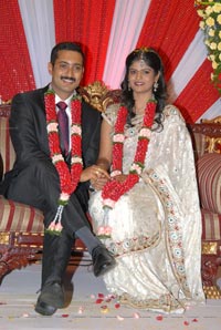 Uday Kiran Visheeta Wedding Reception