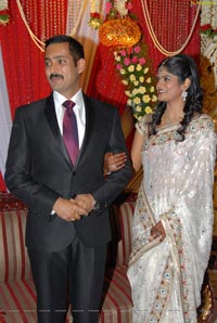 Uday Kiran Visheeta Wedding Reception