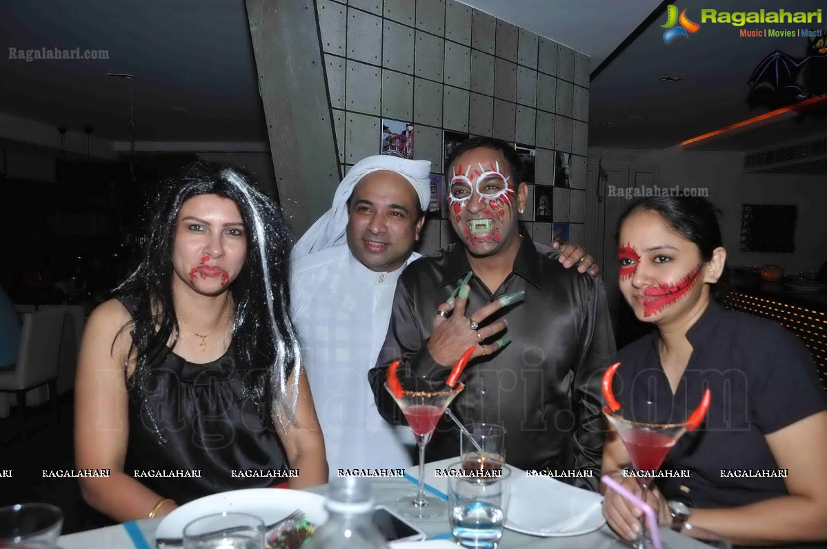 Sula Kishan and Via Milano's Halloween Celebrations, Hyderabad