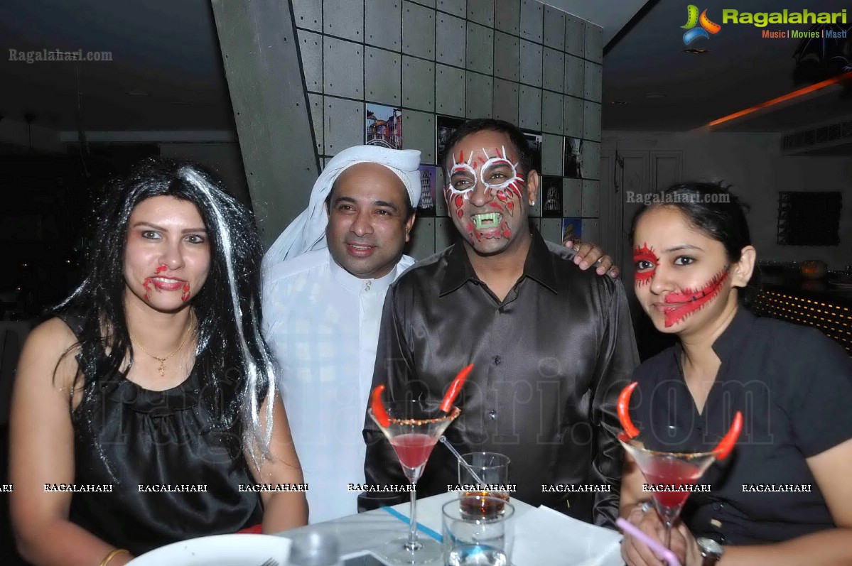 Sula Kishan and Via Milano's Halloween Celebrations, Hyderabad