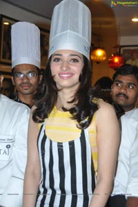 Tamannaah Cake Mixing Competitions