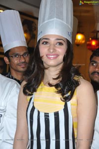 Tamannaah Cake Mixing Competitions