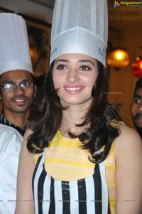 Tamannaah Cake Mixing Competitions