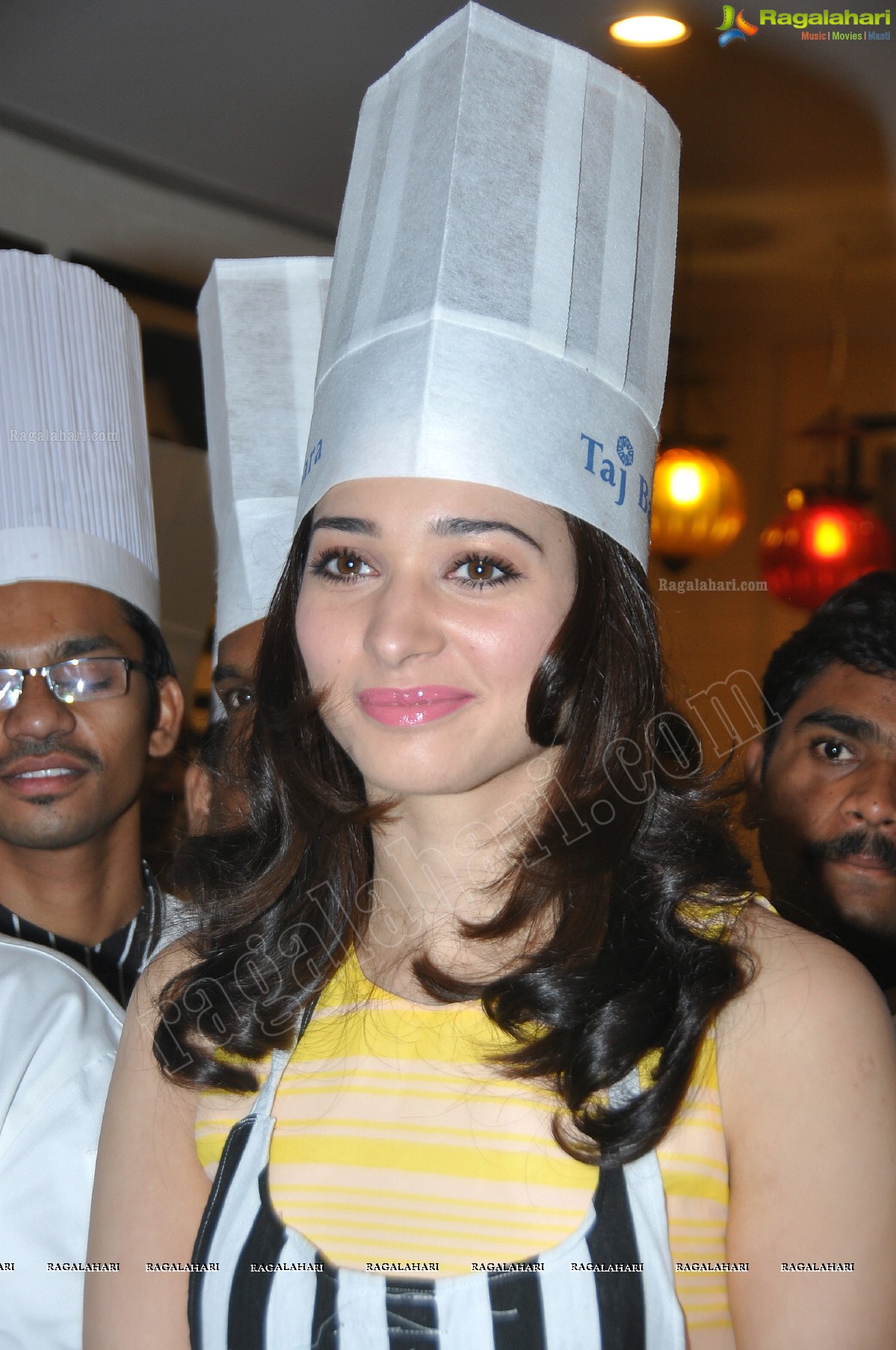 Tamannaah participates in Cake Mixing at Taj Banjara, Hyderabad