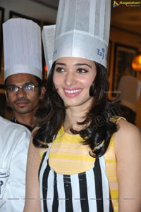 Tamannaah Cake Mixing Competitions