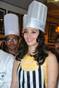 Tamannaah Cake Mixing Competitions