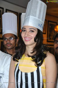 Tamannaah Cake Mixing Competitions