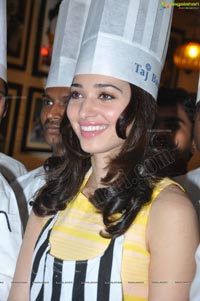 Tamannaah Cake Mixing Competitions