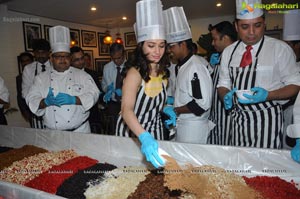 Tamannaah Cake Mixing Competitions