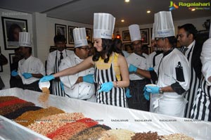 Tamannaah Cake Mixing Competitions