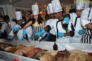 Tamannaah Cake Mixing Competitions