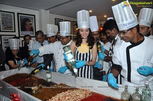 Tamannaah Cake Mixing Competitions