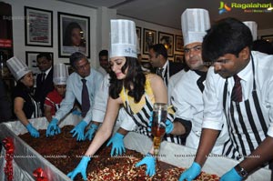 Tamannaah Cake Mixing Competitions