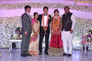 Vishnu Shweta Wedding Reception