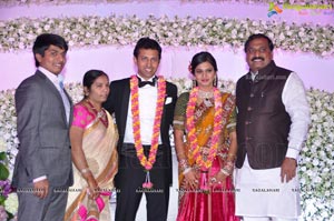 Vishnu Shweta Wedding Reception