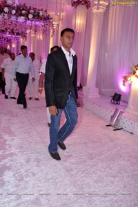 Vishnu Shweta Wedding Reception