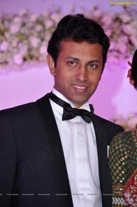 Vishnu Shweta Wedding Reception